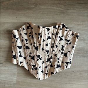 Butterfly Crop Corset - Size S